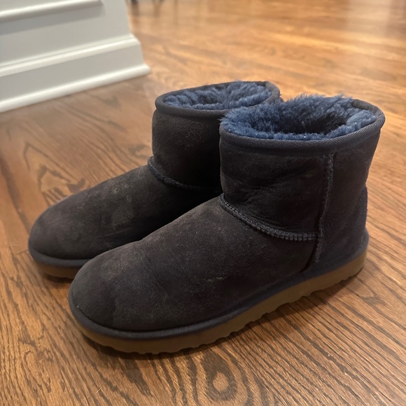 UGG Shoes - Navy blue Uggs size 6